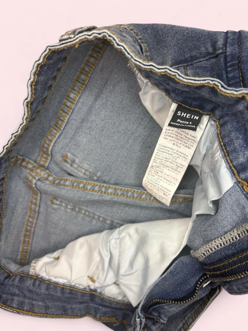 Women’s Denim Cargo Shorts - Blue